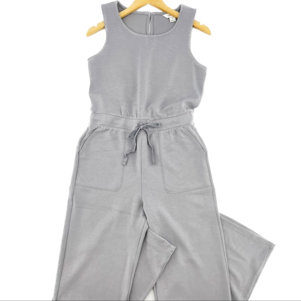 Rae Mode Full Length Jumpsuit-Mystic Grey Size Large NWT